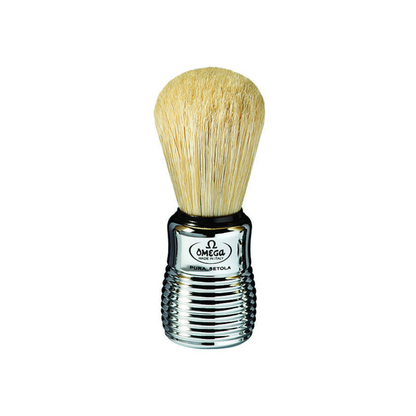 Omega Boar Bristle Shaving Brush With Chromed Plastic Handle by Omega - Shaving Brushes (View 2)