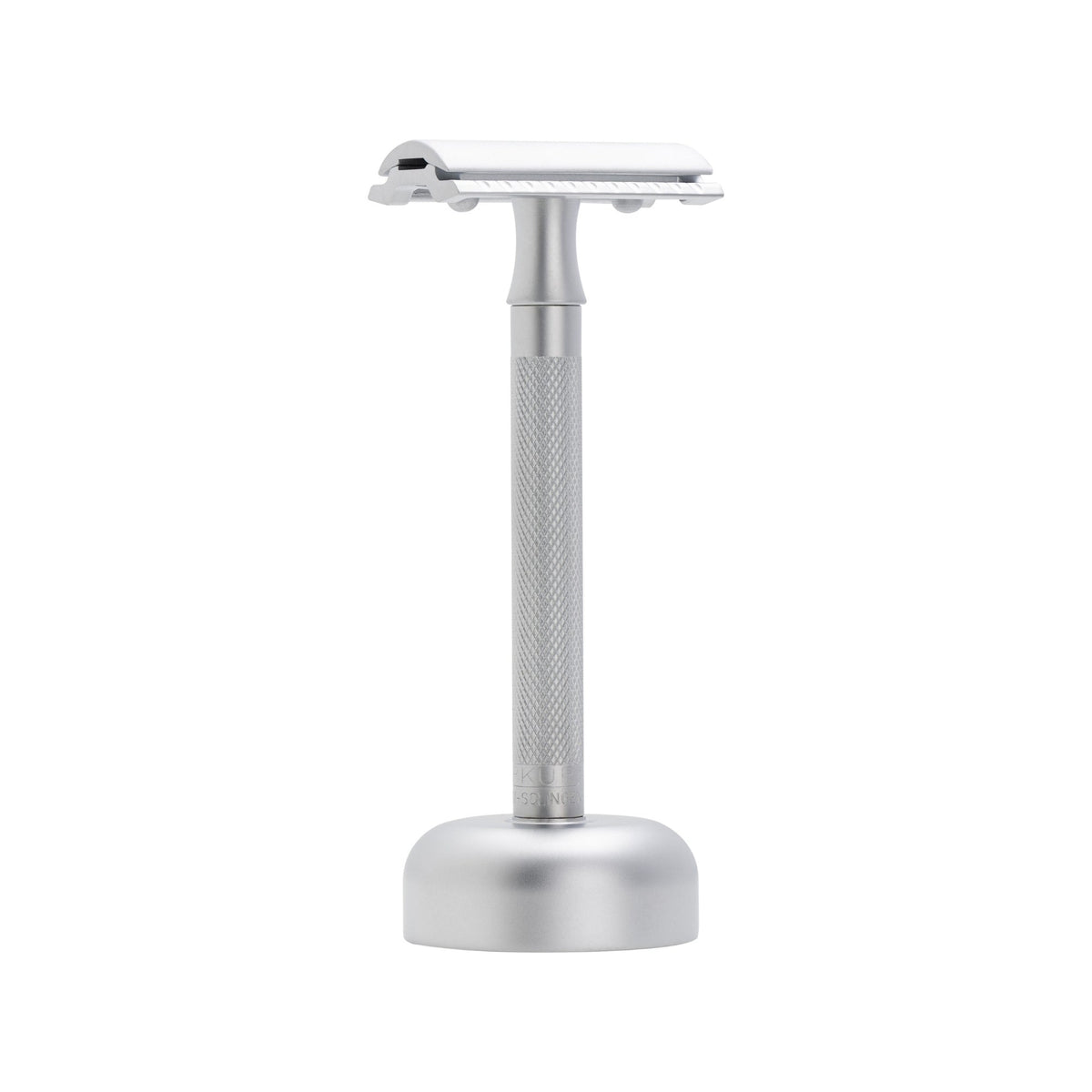 Merkur Razor Set 2-pieces (Razor 22 002 and Stand 4005 002), Matt Chrome, MK-2281002 by Merkur - Double Edge Safety Razors (View 3)