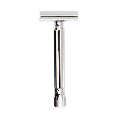 MERKUR 510 Progress, Adjustable Safety Razor With Bright Chrome Metal Knob by Merkur - Safety Razor