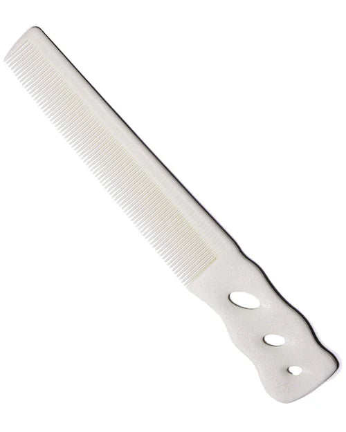 Y.S. Park 201 Flex Barber Comb - White