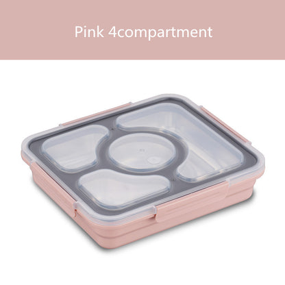 304 Stainless Steel Insulated lunch Box Student Lunch Box With Lid