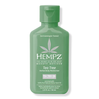 Hempz Tea Tree Herbal Body Moisturizer 2.25oz. by Hempz - Sustainable Living