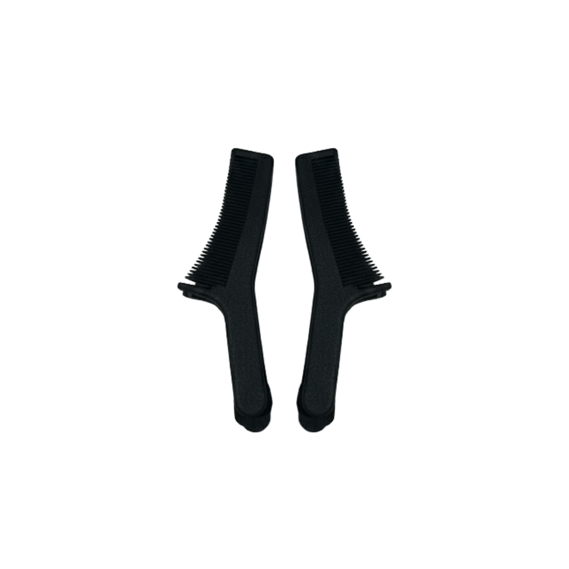Micro Moustache Comb w/Clip - Black - Eco-friendly - Sama Homes