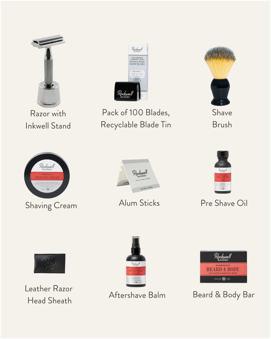 The Ultimate Rockwell 6C All-In-One Master Shave Kit | The Perfect Zero-Waste Starter Set