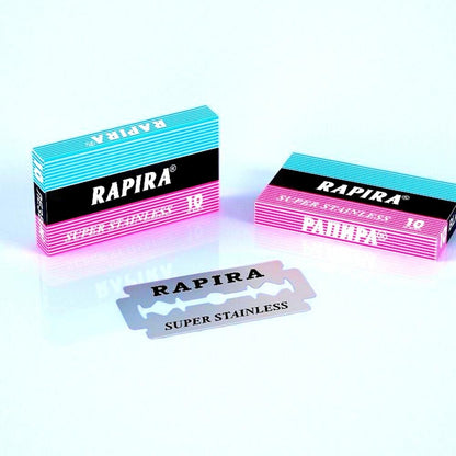 BLD-2739-10PK 100 Rapira Double Edge Safety Razor Blades Classic(10 Blades/ pack) by Rapira - Archived