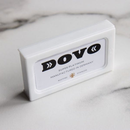 Double-edged DOVO Super Platinum razor blades, MADE IN GERMANY 10 PU: 100 blades by Dovo - Razor Blades (View 5)