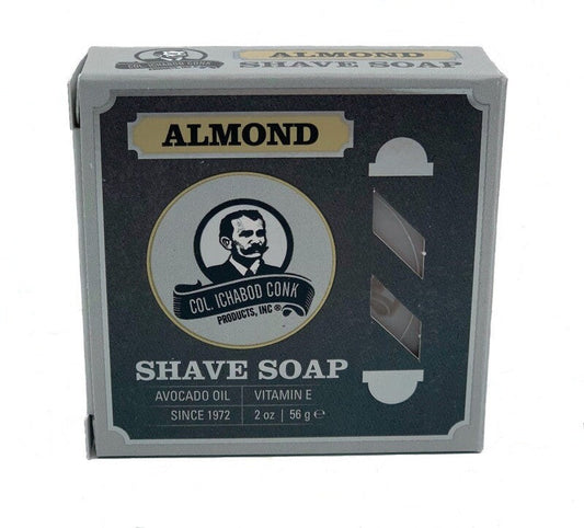 Col. Conk Almond Soap - 2 oz - 2.4" diameter