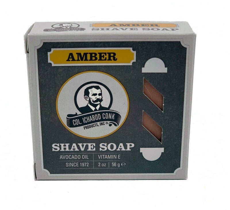 Col. Conk Amber Soap - 2 oz - 2.4" diameter - Eco-friendly - Sama Homes