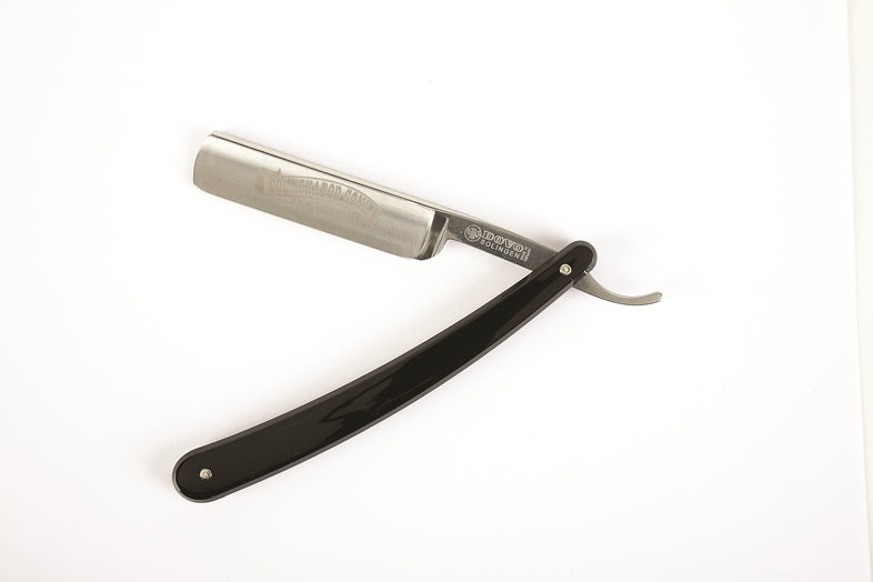 Col. Conk Acrylic Black 5/8" Straight Razor Carbon Steel Dovo 100581 - Eco-friendly - Sama Homes