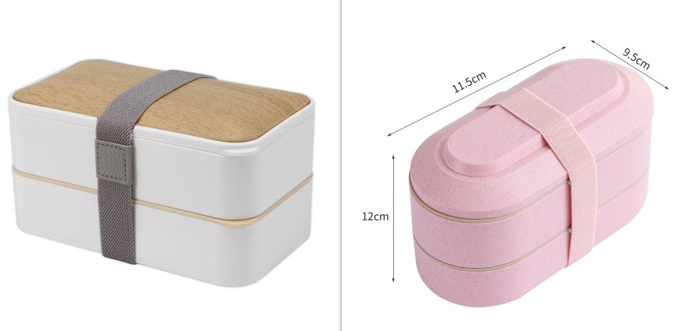 Double-Layer Insulated Lunch Box Lunch Box Student Lunch Box – Image 12 - Image 12