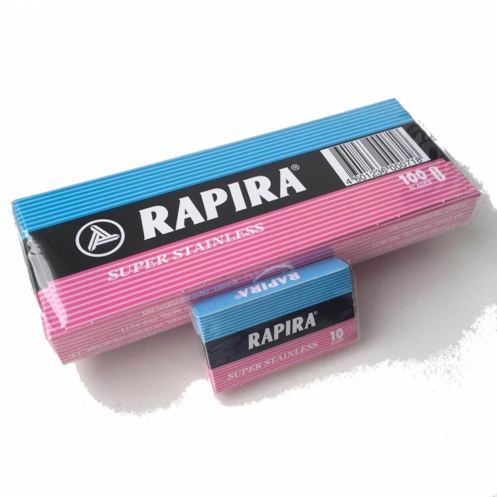 BLD-2739-10PK 100 Rapira Double Edge Safety Razor Blades Classic(10 Blades/ pack) - Image 2