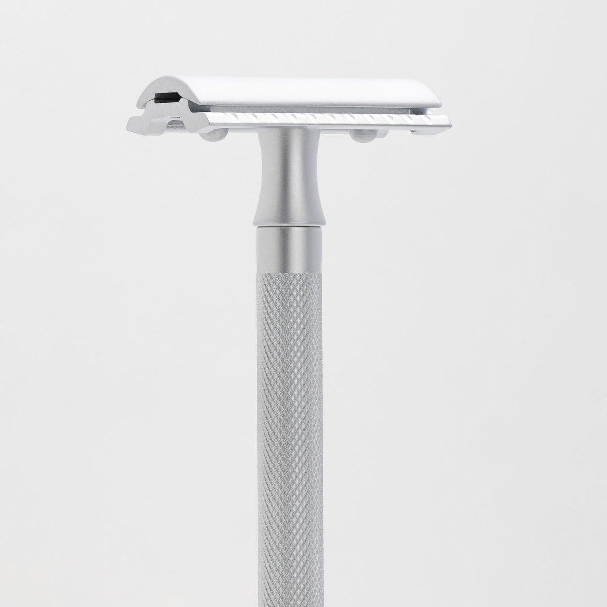 Merkur Razor Set 2-pieces (Razor 22 002 and Stand 4005 002), Matt Chrome, MK-2281002 by Merkur - Double Edge Safety Razors (View 4)