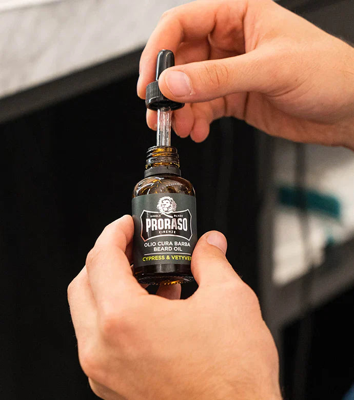Proraso Beard Oil Cypress & Vetyver 30ML - Image 3