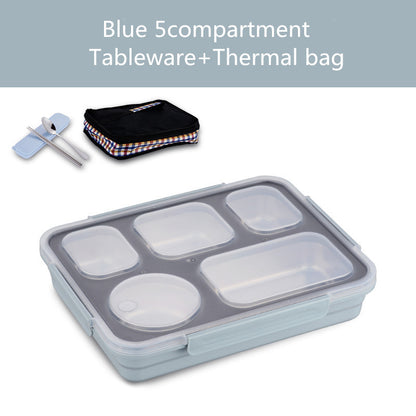 304 Stainless Steel Insulated lunch Box Student Lunch Box With Lid
