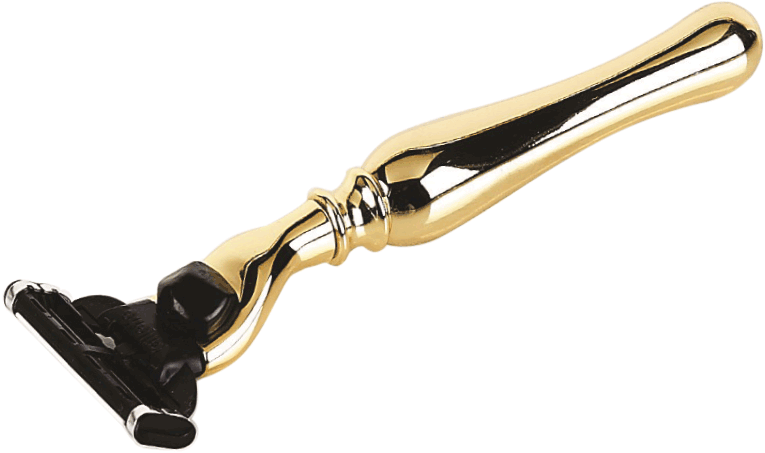 Mach III Razor with Gold Handle