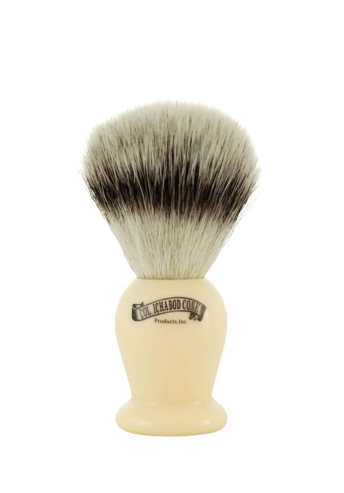 Col. Conk Synthetic Shaving Brush, H:102, K:20, Faux Ivory Handle - Eco-friendly - Sama Homes