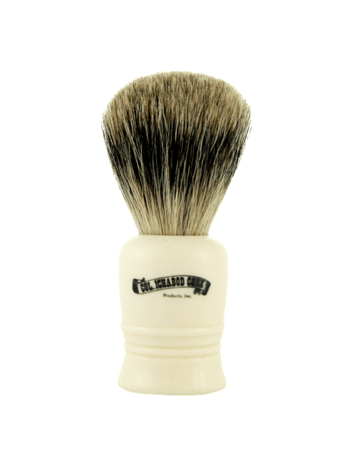 Col. Conk Badger Shaving Brush, H:105, K:21, Cream Handle - Eco-friendly - Sama Homes