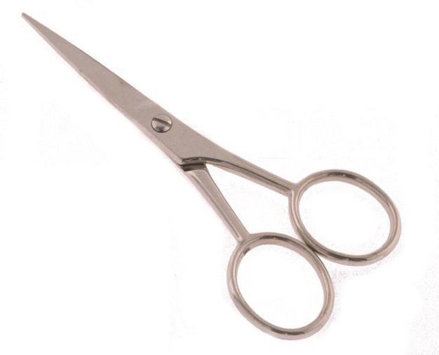Moustache & Beard Trimming Scissor - Chrome - Eco-friendly - Sama Homes