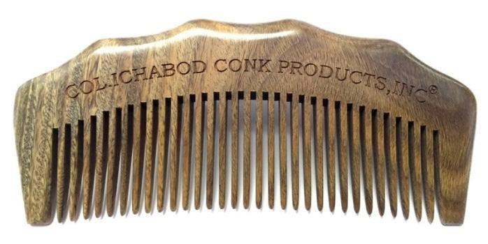 Col. Conk Large Sandalwood Comb - 4.75" Anti-Static - Eco-friendly - Sama Homes