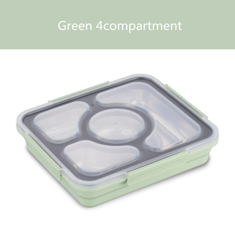 304 Stainless Steel Insulated lunch Box Student Lunch Box With Lid – Image 9 - Image 9