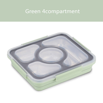 304 Stainless Steel Insulated lunch Box Student Lunch Box With Lid