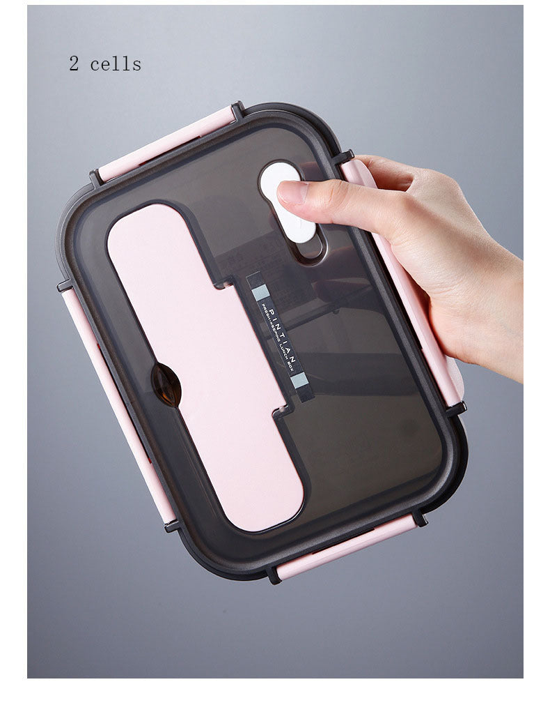 Kitchen Lunch Box Work Student Outdoor Activities Travel Microwave Heating Food Container Plastic Bento Box Storage Snacks Boxes – Image 5 - Image 5