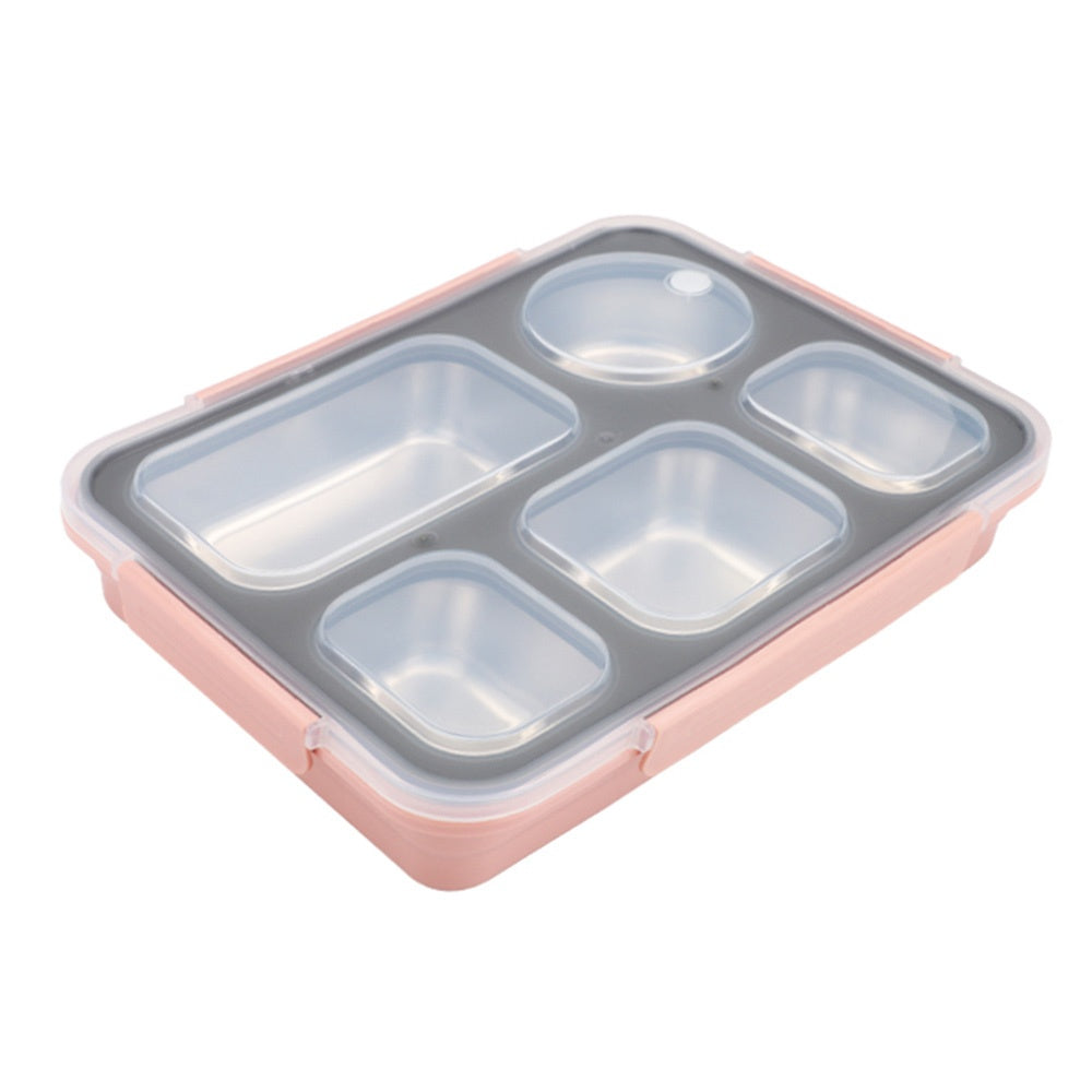 304 Stainless Steel Insulated lunch Box Student Lunch Box With Lid – Image 15 - Image 15