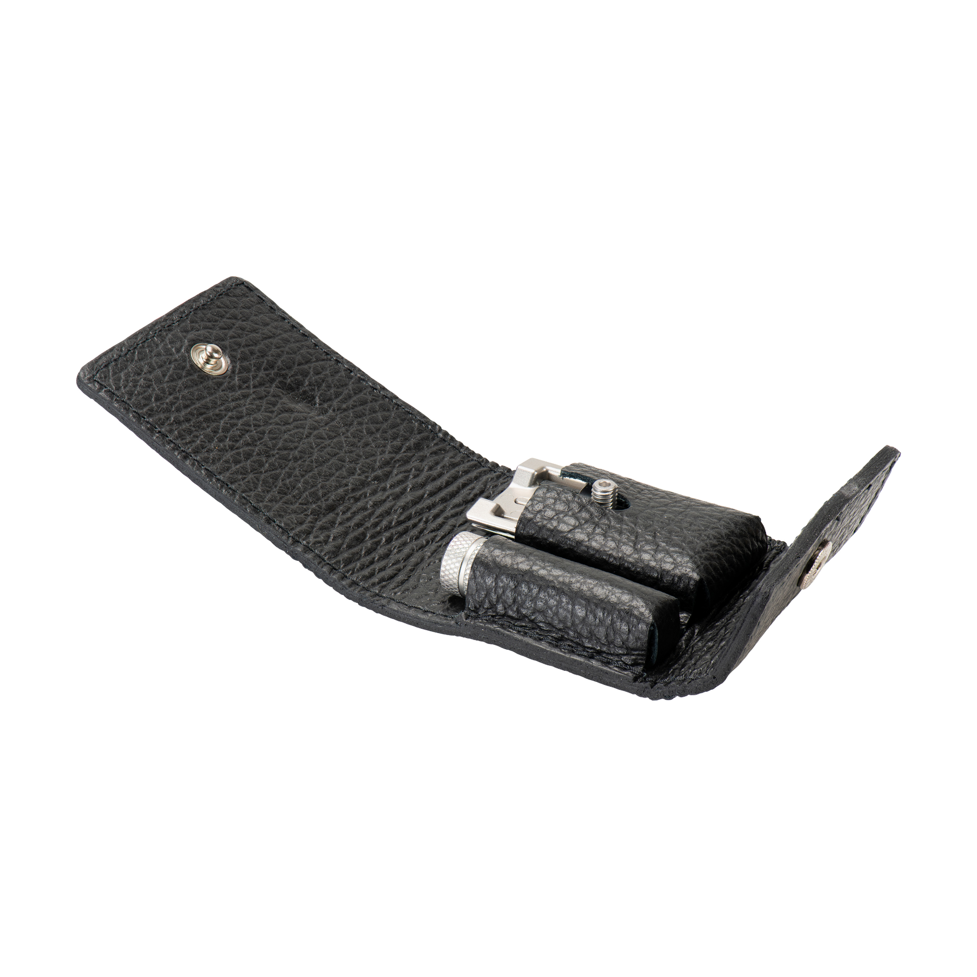 MERKUR Safety Razor 933 INOX Travel Razor & Case by Merkur - Safety Razor (View 2)