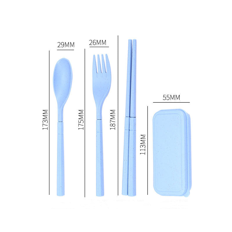 Cutlery Knife Fork Spoon Chopsticks Set Storage Box Five Piece Set – Image 6 - Image 6