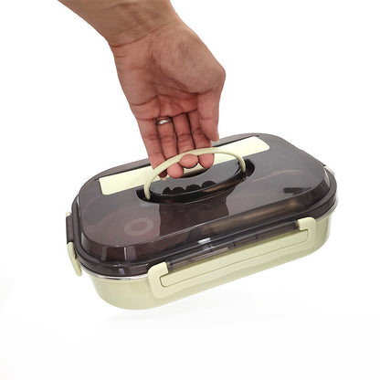 Elementary School Lunch Box With lid Separated Insulated Lunch Box