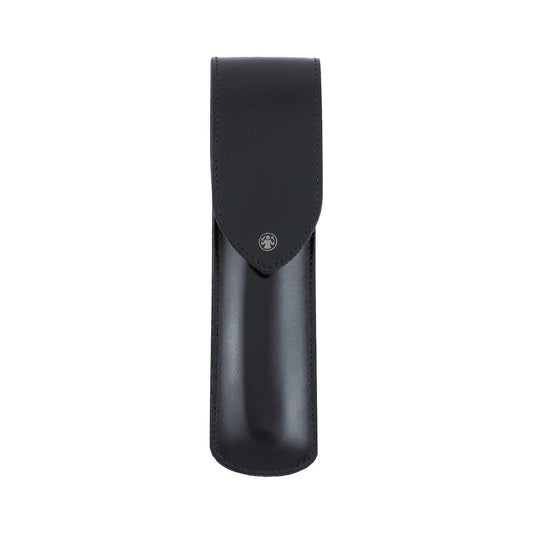 Dovo Etui for straight razor, leather, black