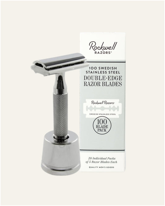 The Rockwell 6C 2-Year Shave Kit | Zero-Waste Adjustable Shaving Bundle