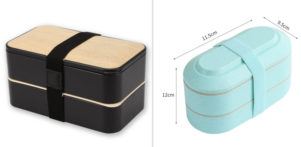 Double-Layer Insulated Lunch Box Lunch Box Student Lunch Box – Image 8 - Image 8