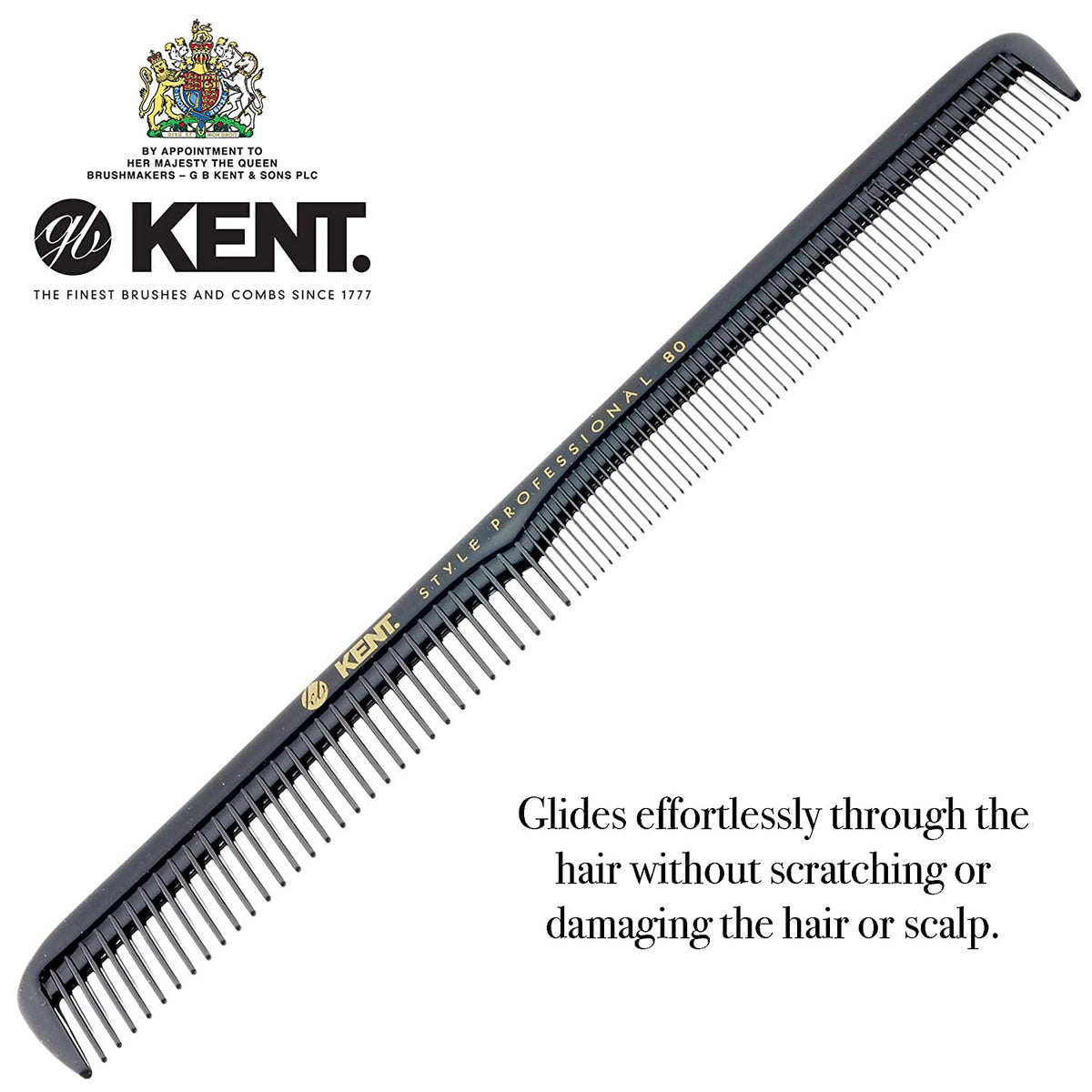 Kent 184MM CUTTING COMB DEEP TEETH