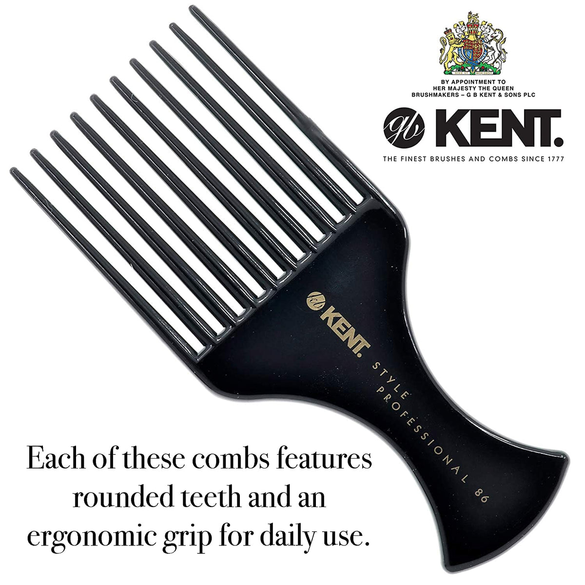 Kent 10 PRONGED AFRO COMB by Kent - Hair Combs (View 3)