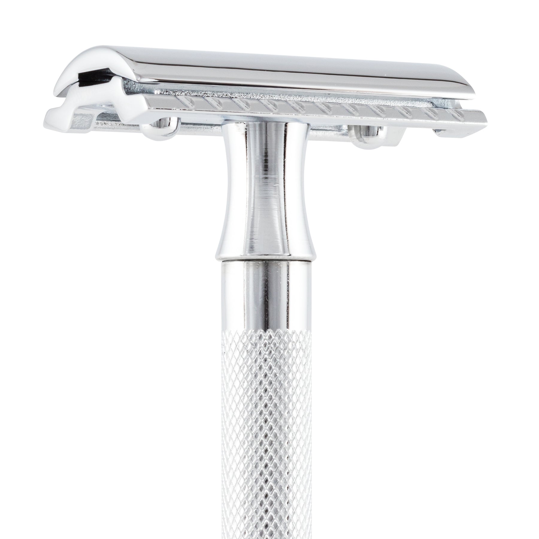 Merkur 23C 3-Piece DE Safety Razor, Closed Comb, Knurled Extra Long Handle, Chrome - Image 10