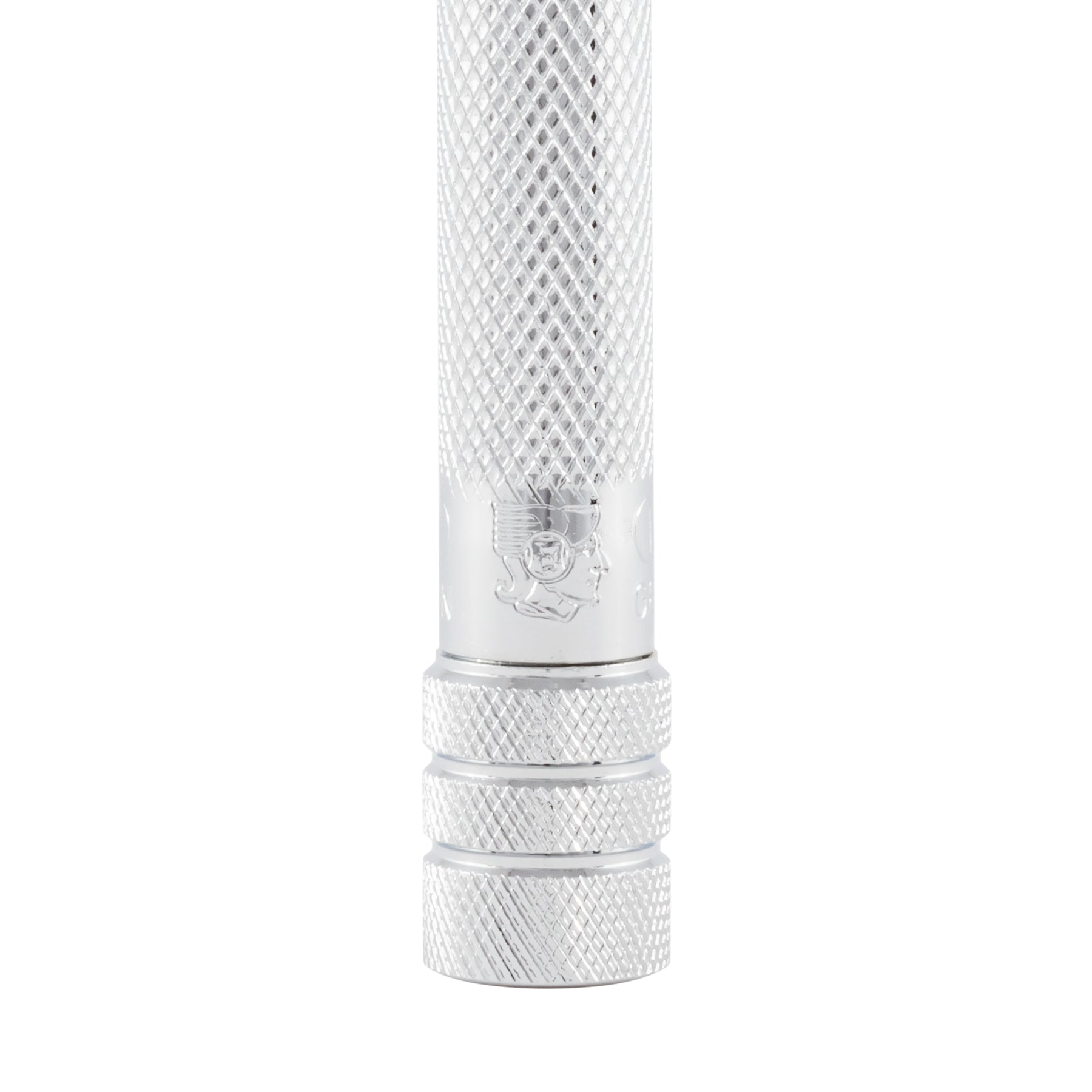 Merkur 23C 3-Piece DE Safety Razor, Closed Comb, Knurled Extra Long Handle, Chrome - Image 7