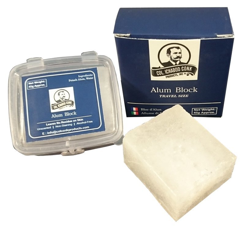 Col. Conk Styptic Alum Block 45g - Eco-friendly - Sama Homes