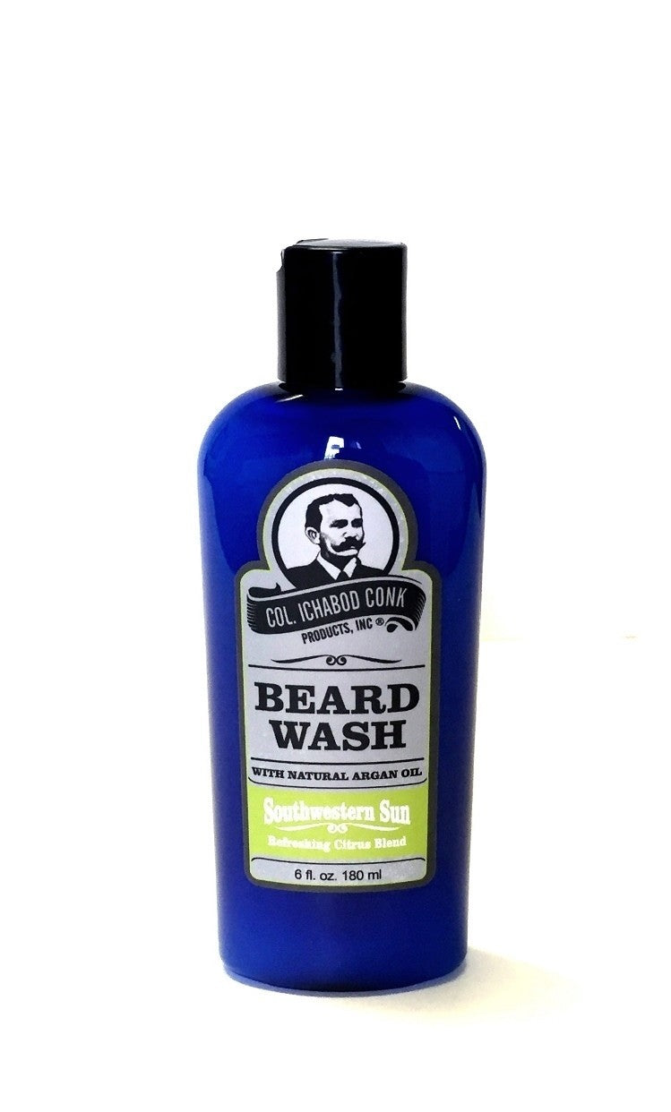 Southwestern Sun Beard Wash w/Argan Oil - 6 oz - Eco-friendly - Sama Homes
