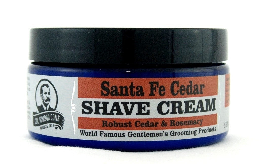 Santa Fe Cedar Shave Cream - 5.5 oz - Eco-friendly - Sama Homes