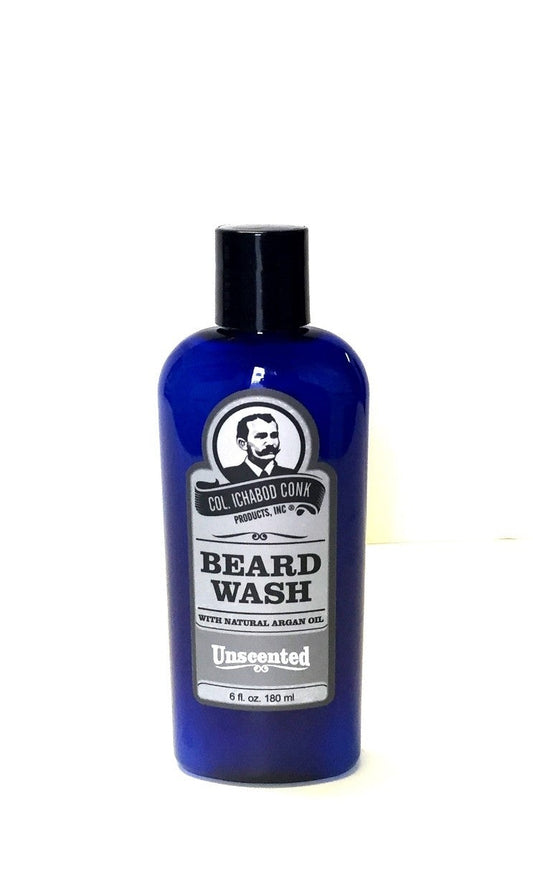 Col Conk Unscented Beard Wash w/Argan Oil - 6 oz
