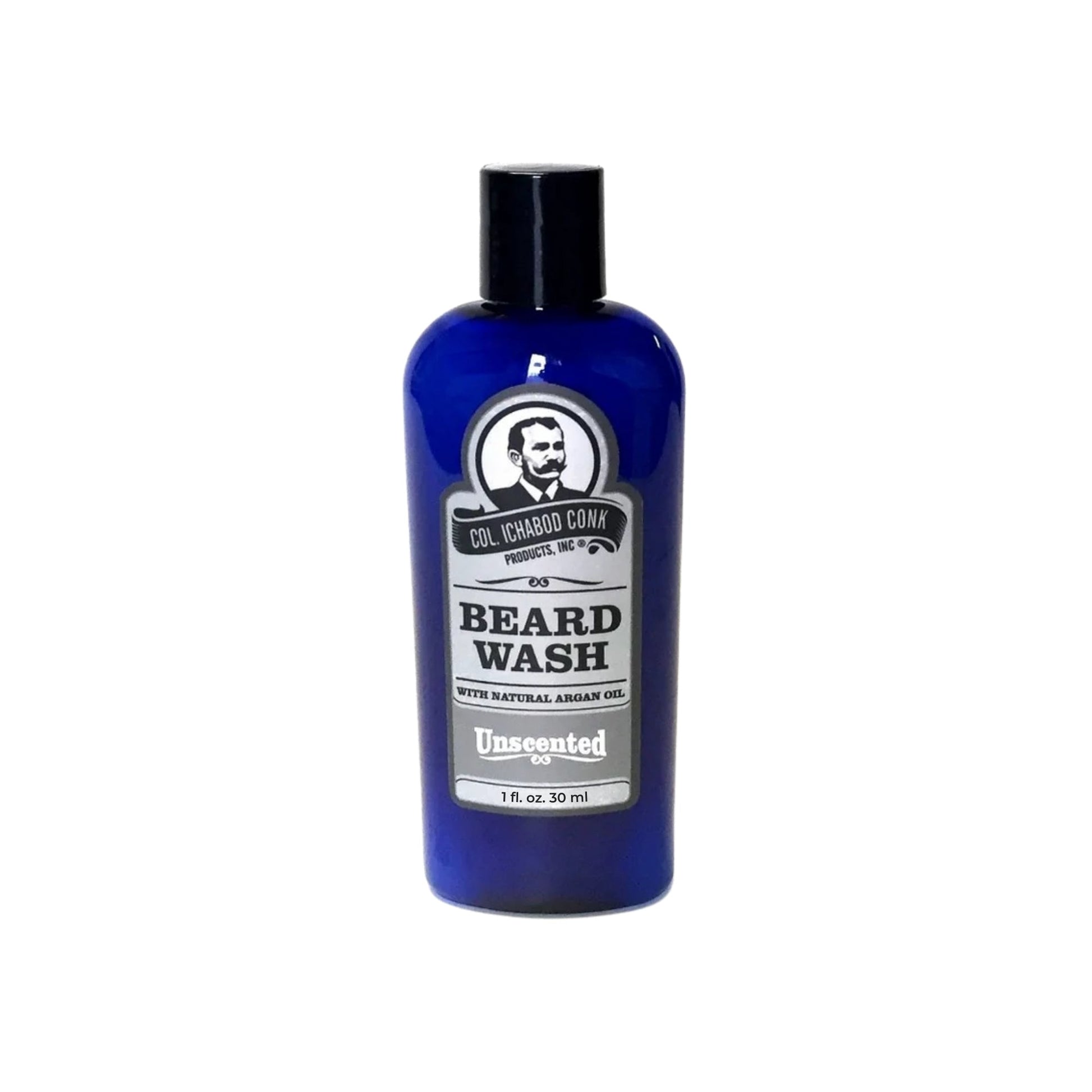 Unscented Beard Wash w/Argan Oil (Travel Size) - 1 oz - Eco-friendly - Sama Homes