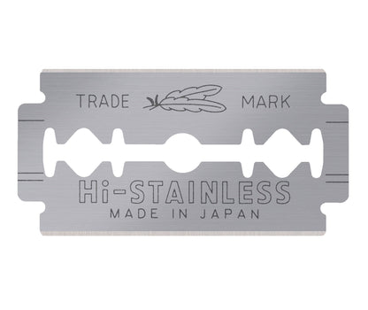 Feather Hi Stainless Double Edge Razor Blades (5 pk) by Feather - Sustainable Living (View 2)