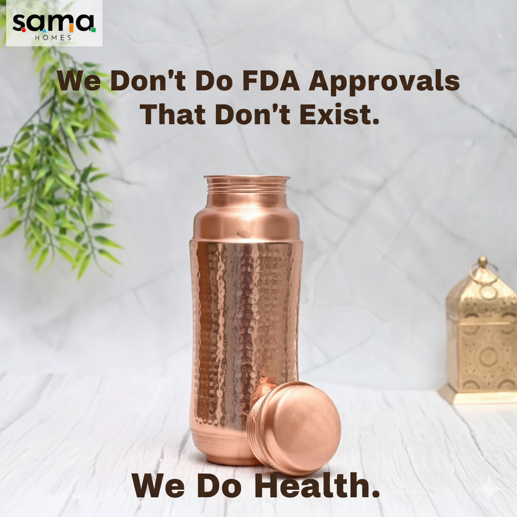 Pure Copper Jumbo Water Bottle (1300ML) | Mid-Hammered Ayurvedic Design | Handcrafted, Leak-Proof & Sustainable – Image 4 - Image 6