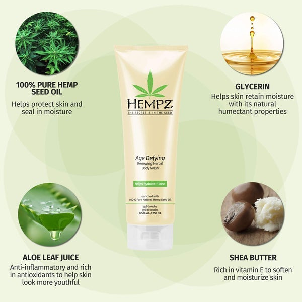 Age-Defying Renewing Herbal Body Wash 8.5 OZ. - Image 2