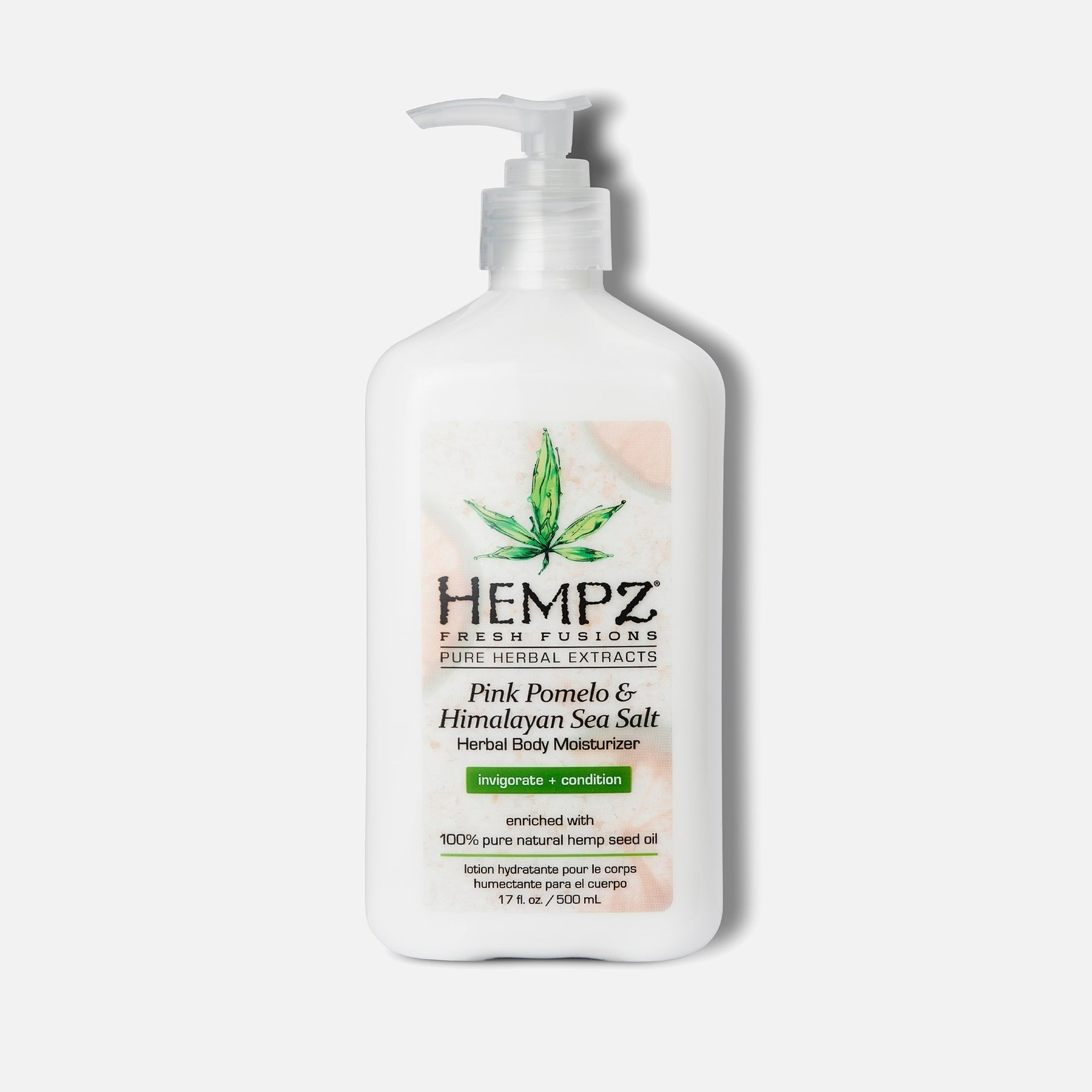 Fresh Fusions Pink Pomelo & Himalayan Sea Salt Herbal Body Moisturizer 17 OZ. - Eco-friendly - Sama Homes