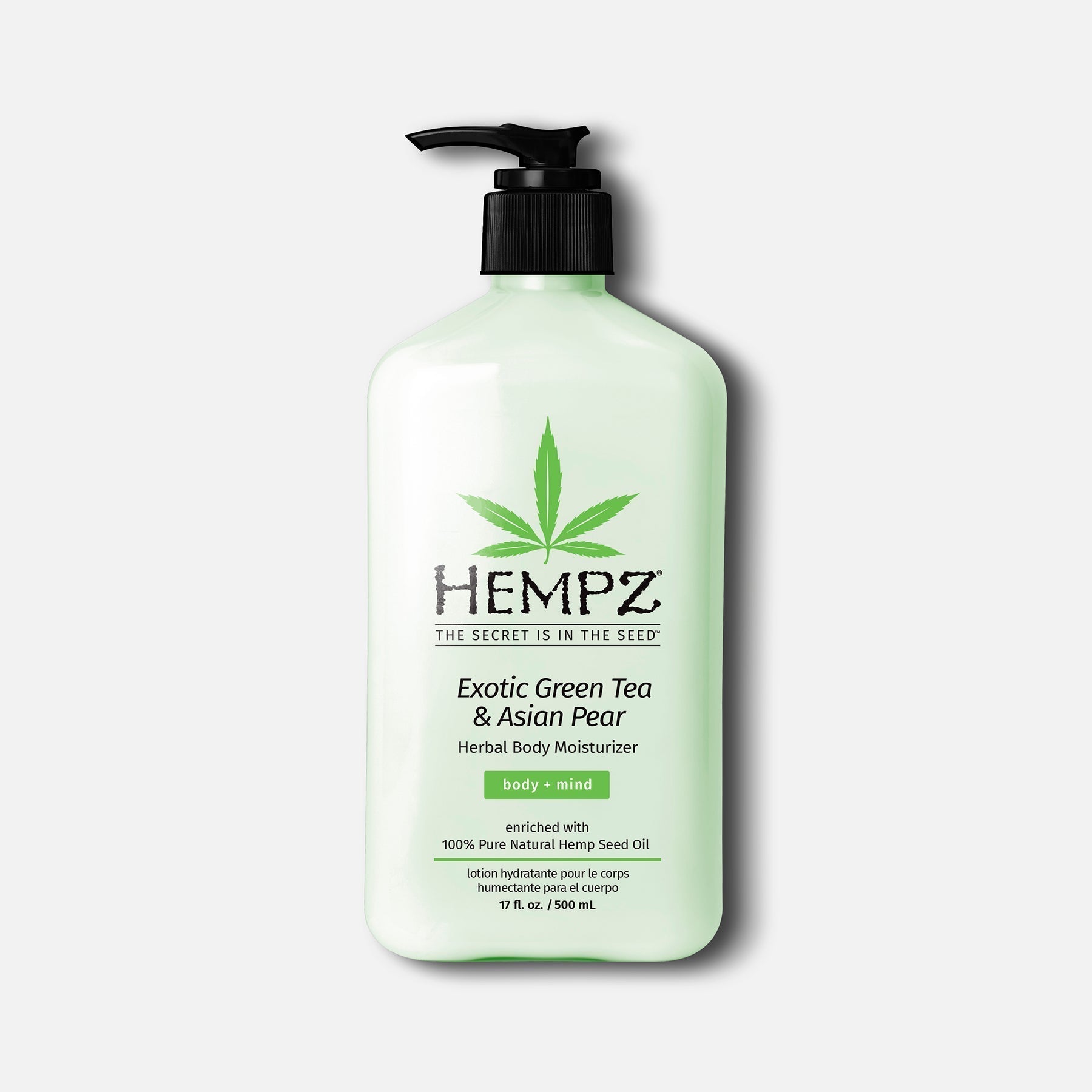 Exotic Green Tea & Asian Pear Herbal Body Moisturizer 17 OZ. - Eco-friendly - Sama Homes