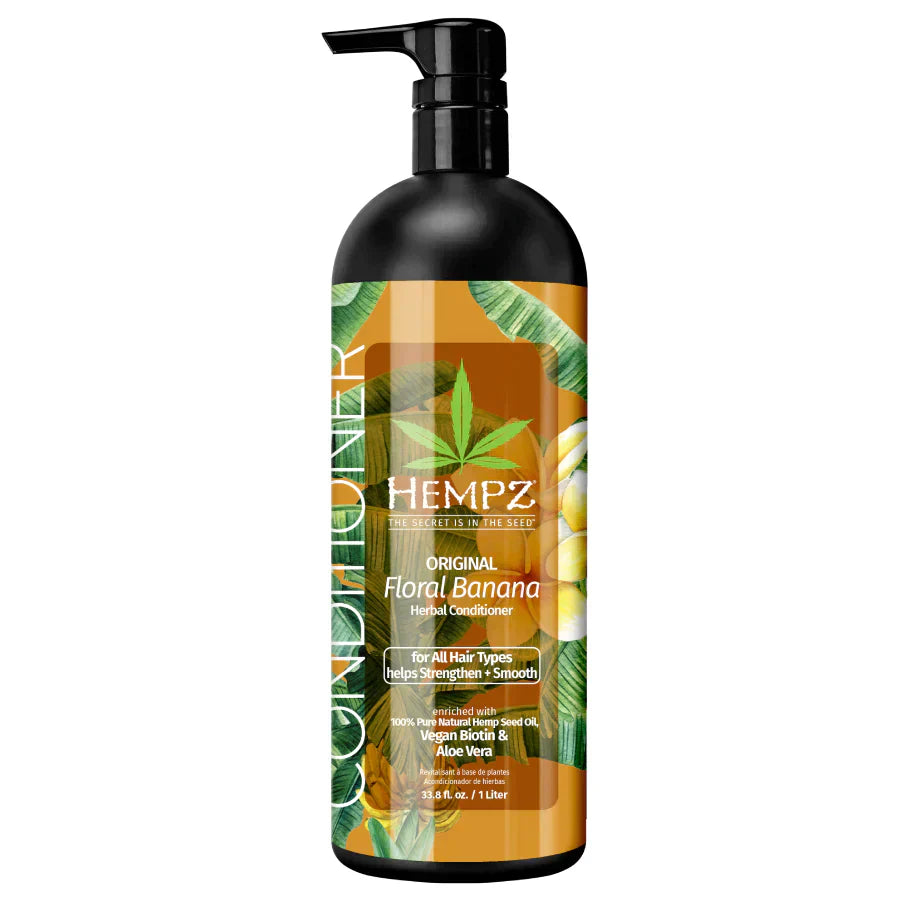 Hempz Original Floral Banana Herbal Conditioner 1000 ml - Eco-friendly - Sama Homes