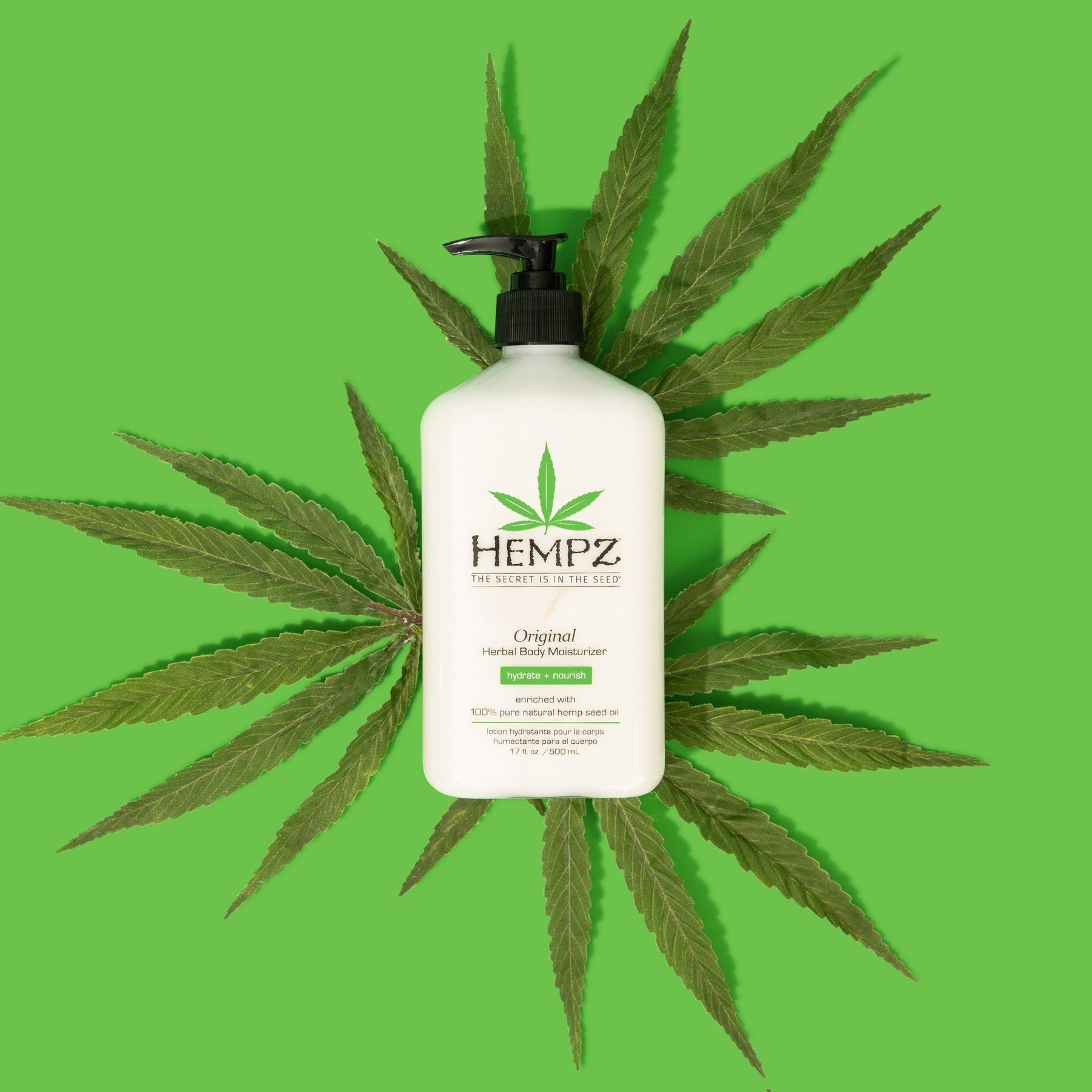 Original Herbal Body Moisturizer 17 OZ. - Image 3