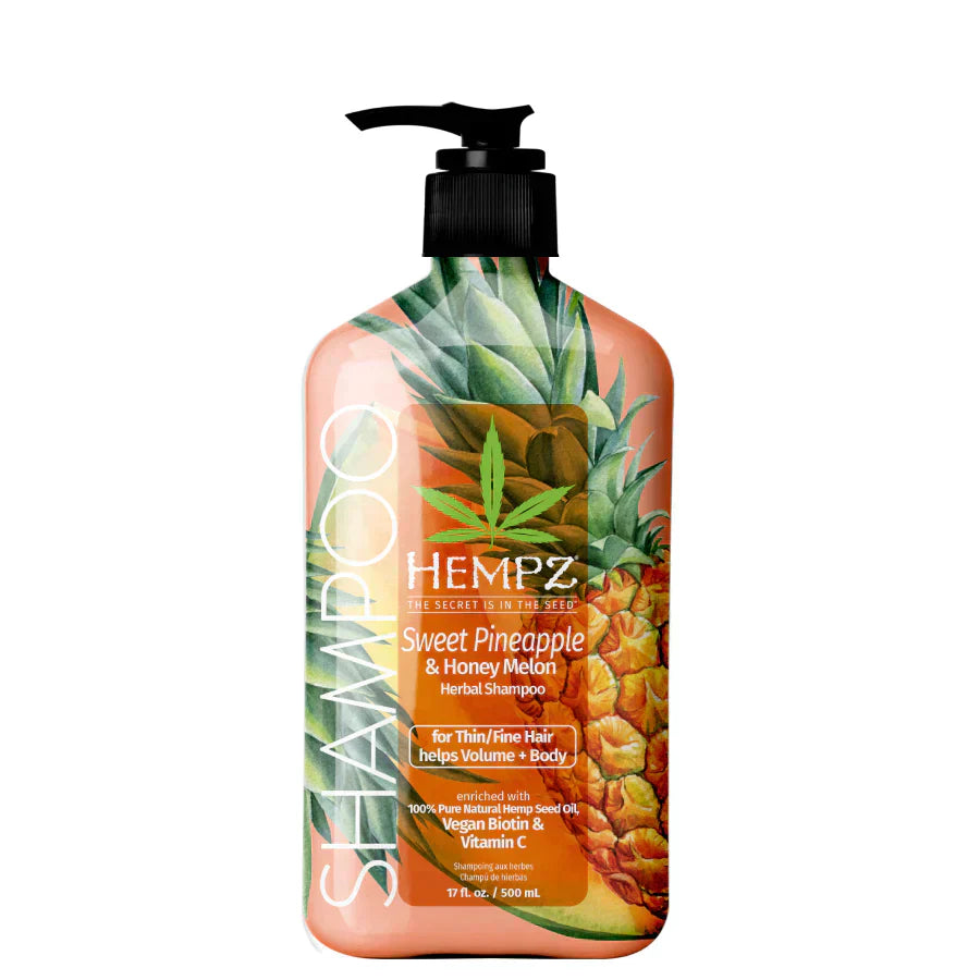 Hempz Sweet Pineapple & Honey Melon Herbal Shampoo 500 ml - Eco-friendly - Sama Homes